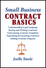 Small Business Contract Basics by Joelle Steele
